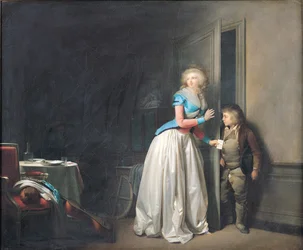 La visita recibida, 1789